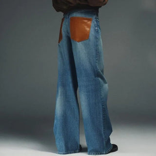Calça Jeans baggy Azul
