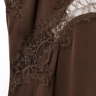 Vestido de Cetim assimétrico